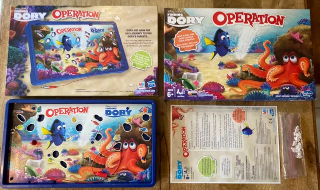 Disney Pixar Finding Dory Operation Game Complete Excellent Condition 2015