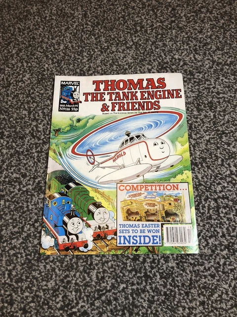 THOMAS THE TANK Engine & Friends Magazine Comic Vintage 1992 No: 116 £ ...