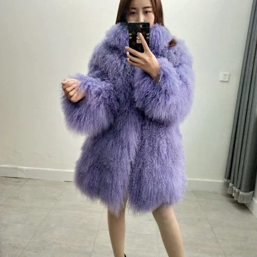 Topshop on sale mongolian jacket