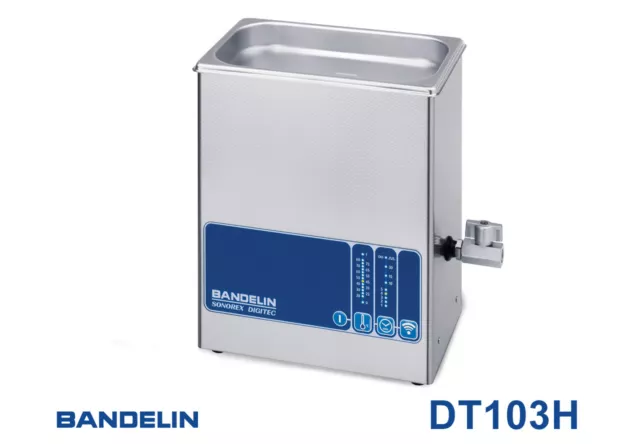 Bandelin SONOREX Digitec DT 103 H mit Heizung, Ultraschallreiniger 4,0 Liter