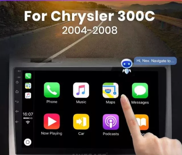 CHRYSLER 300C  2004 - 2008 Autoradio  Navigatore Carplay Android 2Gb 32Ram