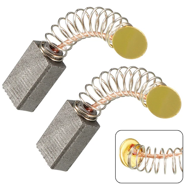 Spazzole motore in carbonio durevoli 13 mm x 8 mm x 5 mm essenziali per utensili elettrici