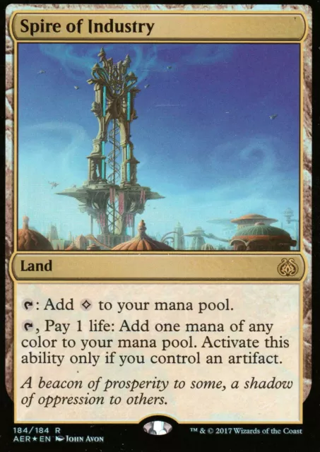 Spire of Industry FOIL | NM | Aether Revolt | Magic MTG