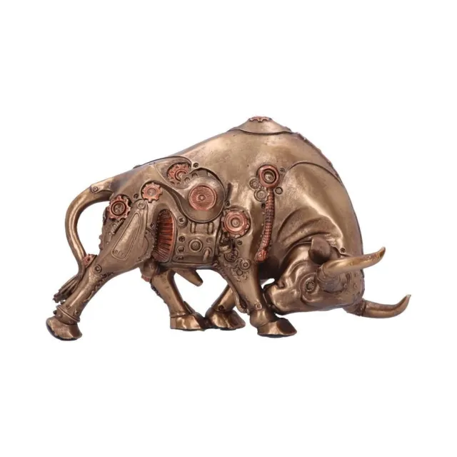 Nemesis Now Bronze Steampunk Bull Figurine 22.5cm