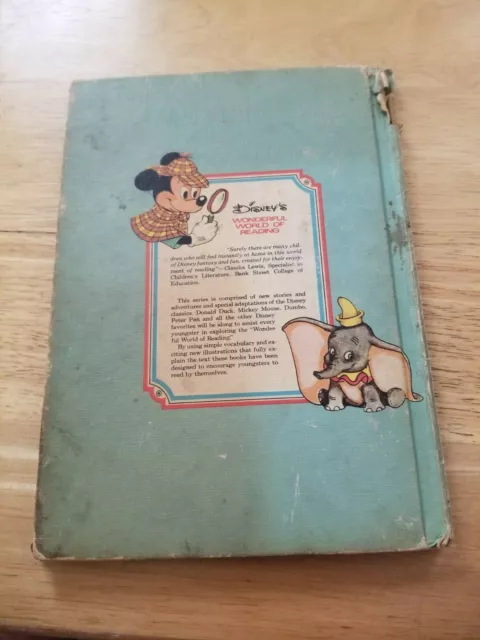 1974 Walt Disney's Peter and the Wolf Hard Cover Book Club Edition 2