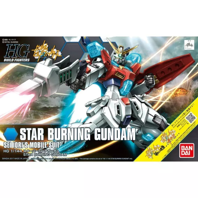 Bandai Hgbf 1/144 Star Burning Gundam Modell Set Build Fighters Neu Von Japan