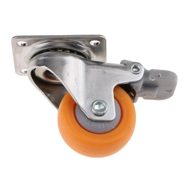 1 Piece Universal Swivel Castors With Foot Pedal Brake Swivel Castors 720