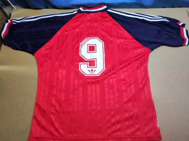 Adidas Norway Football Jersey XL 1993-1995 National Team Player #9 Vomtage 90s 2
