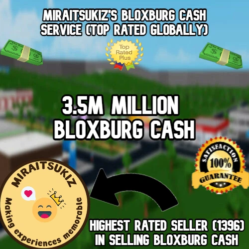 Roblox Bloxburg 3 5 Million Bloxburg Cash No Password Cheap Legit Roblox Bloxburg 3 5 Million Bloxburg Cash No Password Cheap Legit