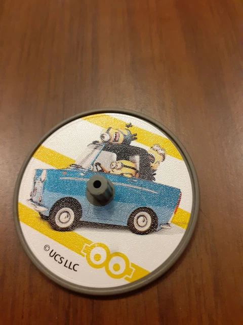 MINIONS SPIN TOP -Trottola Minions Collezione Abc Parmareggio