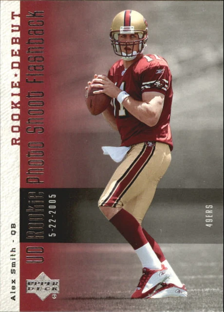 2006 UD Rookie Debut Rookie Photo Shoot Flashback 49ers Card #RPF2 Alex Smith QB