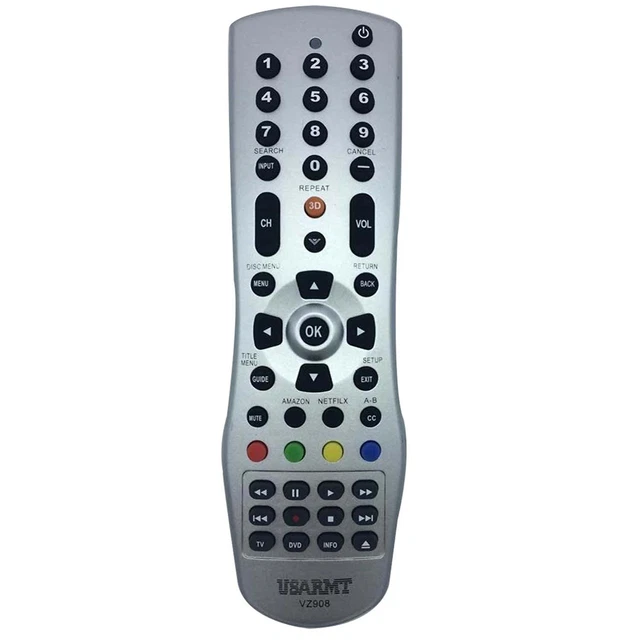 Universal Vizio remote for VR4 VUR10 VR2 VR15 VR10 XRU110 VUR8 XRT510 VUR5 VR17