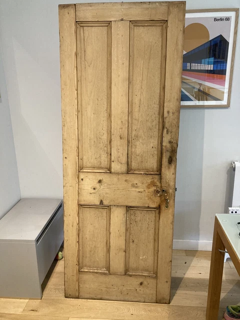 10 x Victorian 4 Panel Pine Doors 9