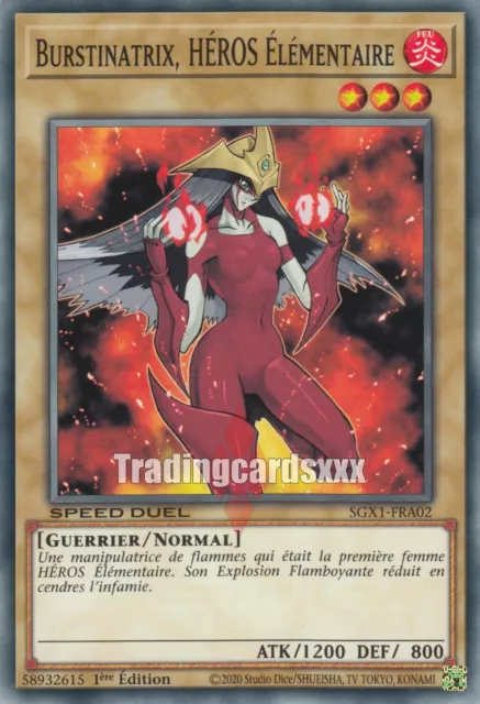 Yu-Gi-Oh! [SD] Burstinatrix, HÉROS Élémentaire : C SGX1-FRA02