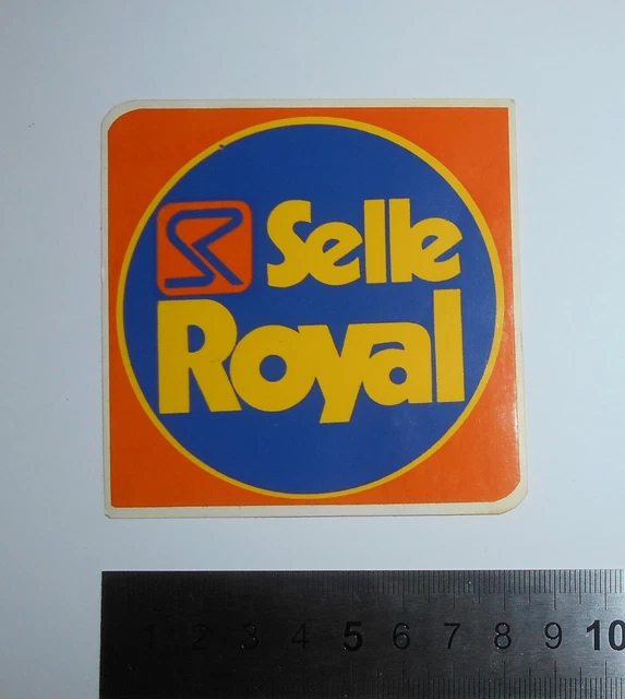 Sticker Vintage Selle Royal - Autocollant Années 80 - Original - Fabriqué En Italie