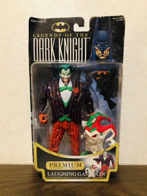 Vintage 1997 Batman Legends of the Dark Knight LAUGHING GAS JOKER Action Figure