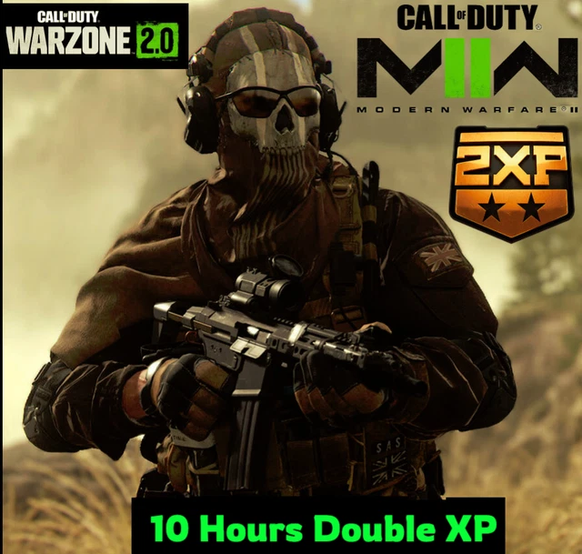 CALL OF DUTY Modern Warfare 2 (MW2) 10 Hours Double XP Token Codes🔥Fast ...
