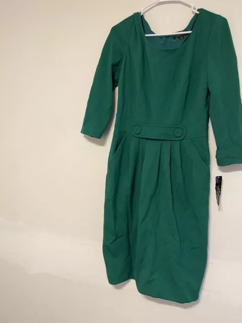 Tahari Green Dress