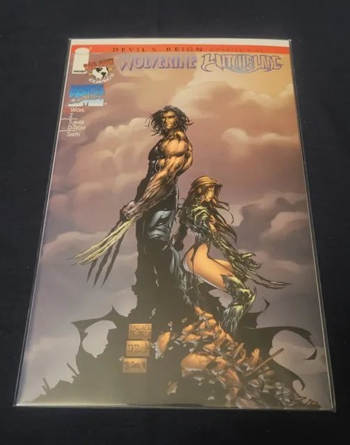 Wolverine Witchblade: Devil's Reign Chapter 5, 1997 Image/Top Cow/Marvel Comics