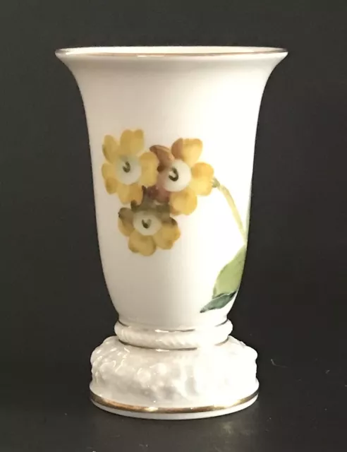 Philipp ROSENTHAL JUGENDSTIL ART NOUVEAU DAFFODIL FLOWERS Porcelain MARIA VASE