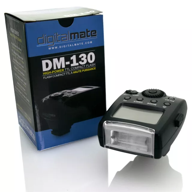 Digitalmate DM-130 TTL Compact Flash for Sony E-Mount Mirrorless Digital Cameras
