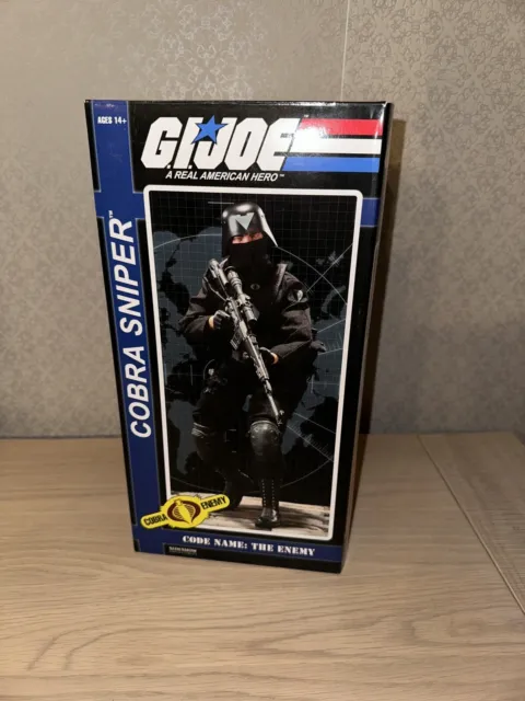 SideShow GIJOE  Cobra Sniper 1/6 Scale Figurine Complète en boite