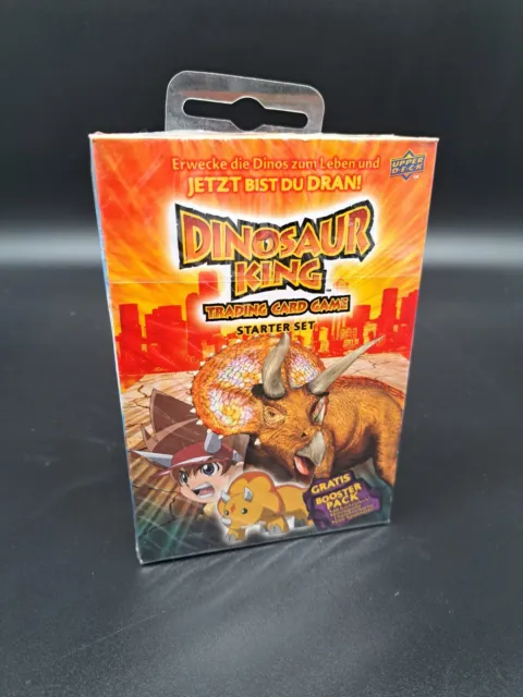 Dinosaur King Trading Card Game Starter Set Deck Booster Pack Sealed NEU&Ovp