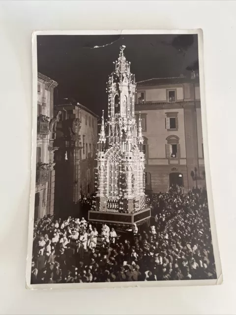 VITERBO: Macchina trionfale di S. Rosa   1931