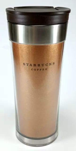 2007 Starbucks Thermal Lidded Tumbler. 16 oz.