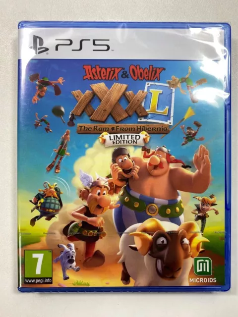 Asterix & Obelix Xxxl The Ram From Hibernia Limited Edition Ps5 Euro New (En/Fr/