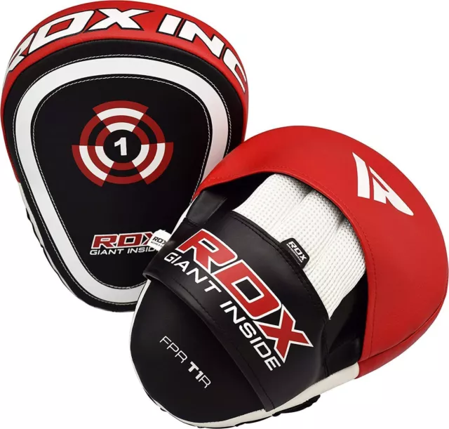 RDX Boxing Pads Muay Thai Punch Mitts MMA Focus Training Hook & Jab Kickboxing