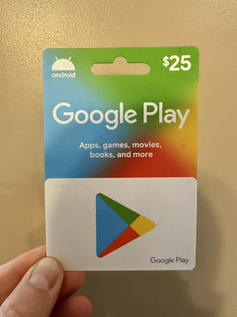 Google Play Gift Card $25