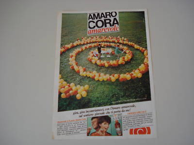 Advertising Pubblicità 1927 W0713 Amaro Cora 