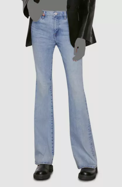 $246 Frame Women's Blue Denim Le High Flare Cebu Jeans Pants Size 28