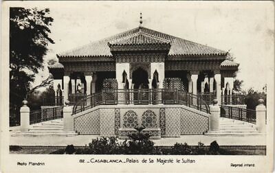 CPA ak morocco casablanca palace of his majesty sultan Flandrin (37648)