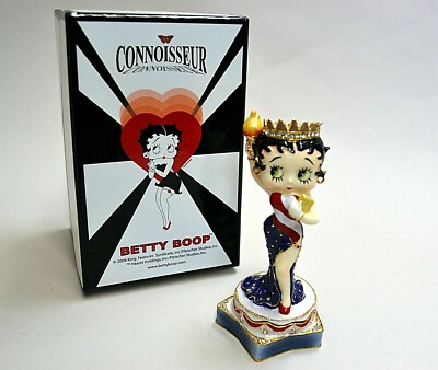 NIB BETTY BOOP New York’s Lady Liberty Figurine Box Statue of Liberty