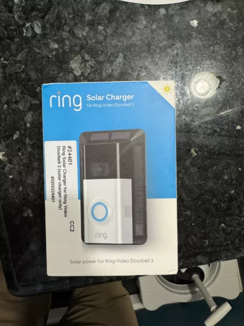 Ring Solar Charger for Video Doorbell (2nd Generation)open Box