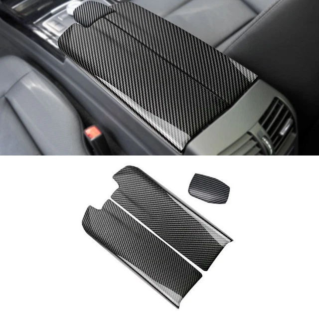 Carbon Fiber Armlehnen Abdeckung Für Mercedes E-Klasse W212 2010-2015 - Innenraum Upgrade
