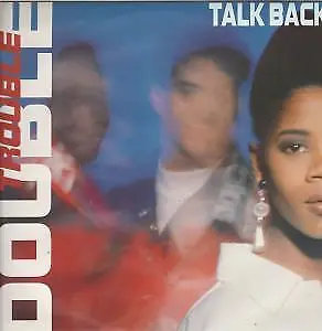 Double Trouble Talk Back 12" vinyl UK Desire 1990 club mix b/w low frequency