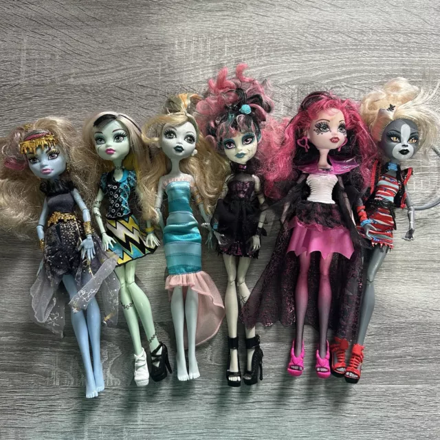 RARE Monster High BUNDLE X6 Dolls