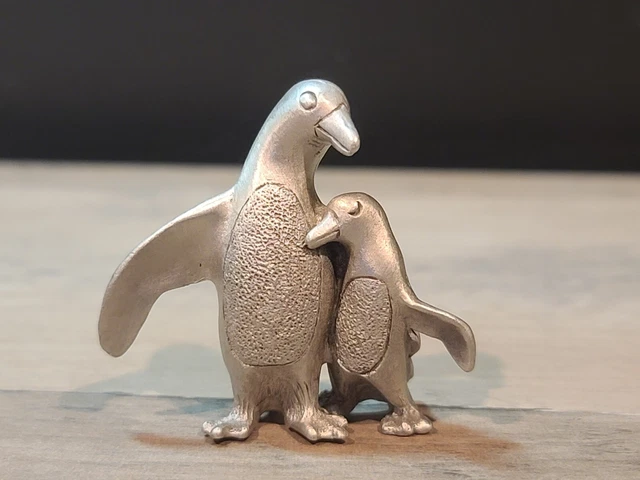 Spoontiques 210 Penguins Figurine 1985