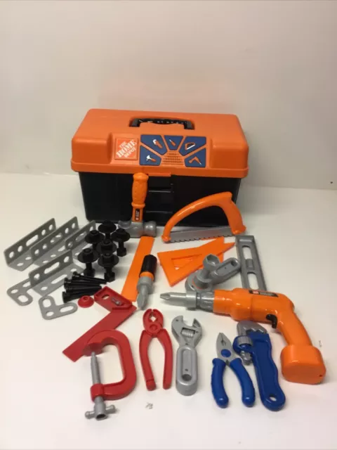 BLACK & DECKER Junior Carpenter Tool Set 50 Tools & Accessories Toy Kids  Pretend $49.99 - PicClick