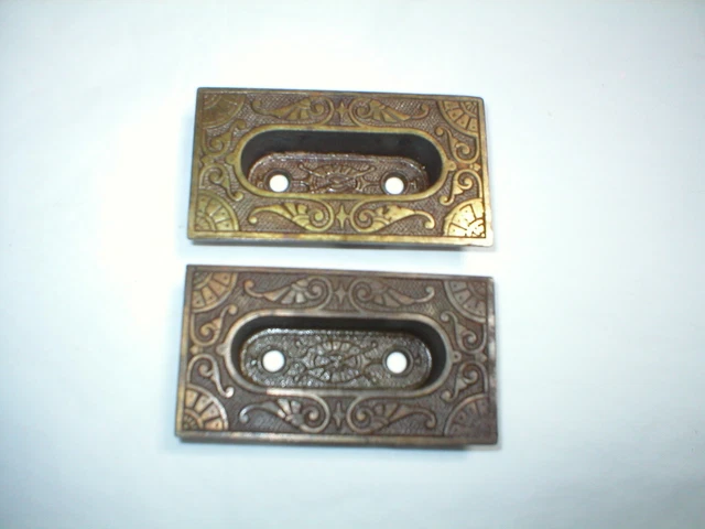 Antique Victorian Decorative Window Lifts or Sliding Door Pulls