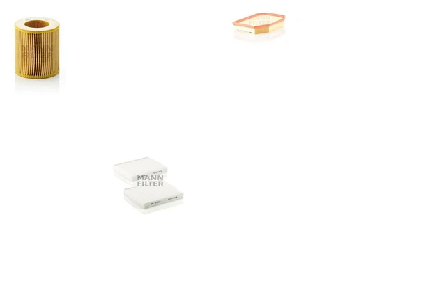 MANN-FILTER pacchetto ispezione set filtri L inserto filtro filtro antiparticolato per BMW