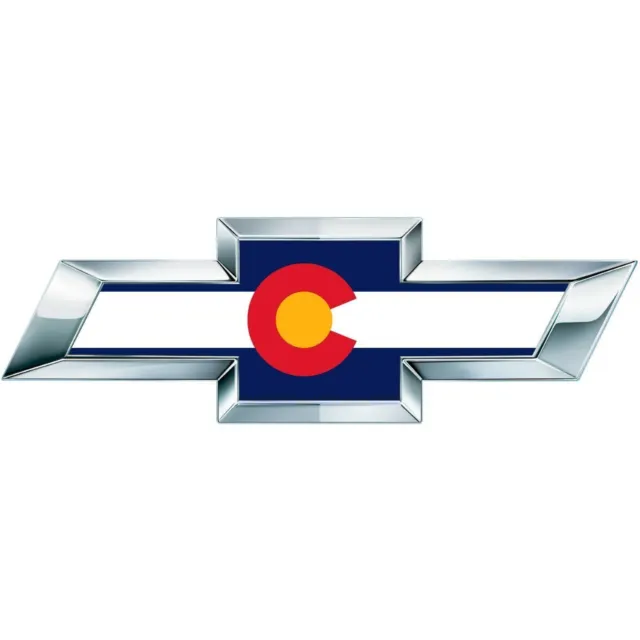 CJ 2 Silverado Colorado Flag Universal Chevy Bowtie Vinile Emblema...