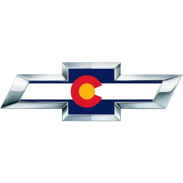 CJ 2 Silverado Colorado Flag Universal Chevy Bowtie Vinile Emblema...