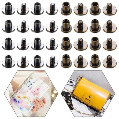Miki aimoto Articles en cuir Vêtement Clou décoratif Vis Laiton Rivet Bouton 