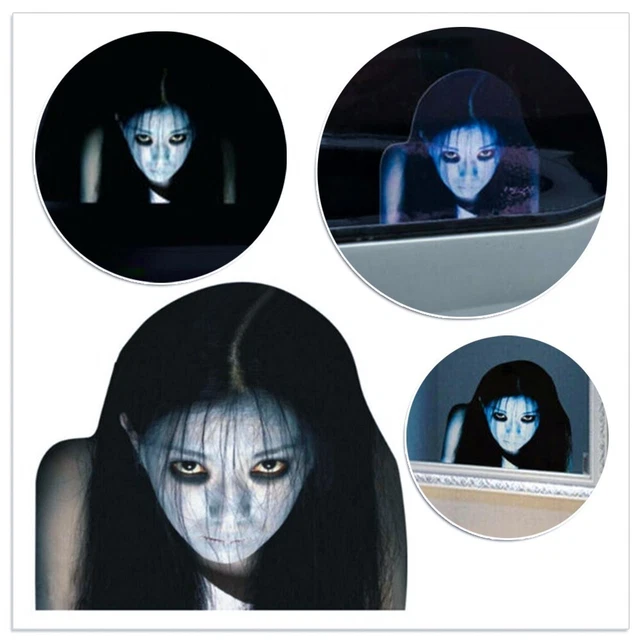 1X Car SUV Rear Casement Night Reflective Devil Sticker Decal DIY Universal