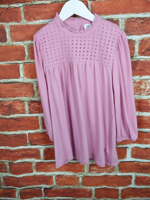 Pacchetto Ragazze Età 12-13 Anni 100% Maniche Lunghe Gap Top Floreali 158Cm 3