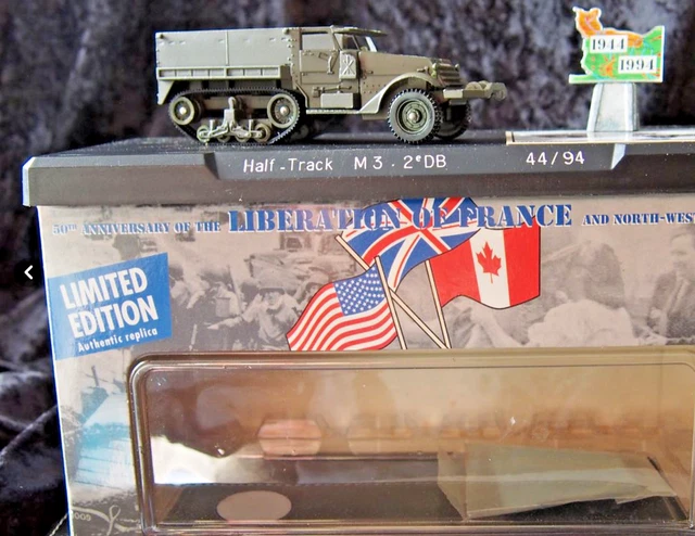 JEEP WILLYS US. 50eme ANNIVERSAIRE DE LA LIBÉRATION 1/43. BTE. SOLIDO
